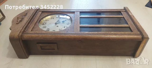 часовник механичен винтидж  стенен , снимка 6 - Стенни часовници - 48547218