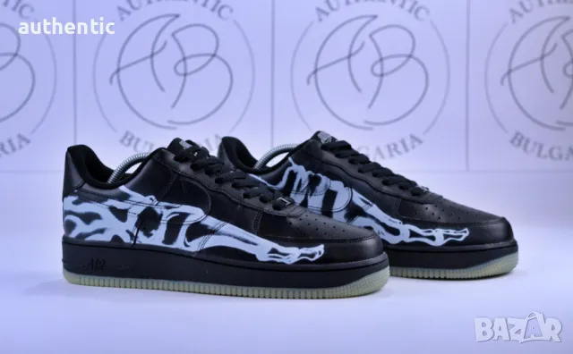 Nike Air Force 1 Computer Chip, Purple Skeleton, Black Skeleton, White Skelet Мъжки Дамски Маратонки, снимка 5 - Маратонки - 47413854