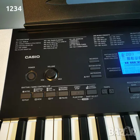 синтезатор клавир CASIO CTK-4200 пиано с плътни динамични клавиши и USB, снимка 2 - Синтезатори - 55948717