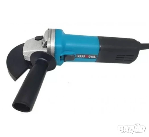 Ъглошлайф Kraft Royal, флекс, регулиране обороти, зелен, 220VAC, 125mm, к-т, снимка 4 - Други инструменти - 50651088