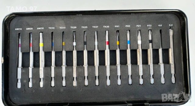 Wurth Zebra 0614 250 59 - Комплект битове 1/4'' 59части, снимка 3 - Други инструменти - 53309956