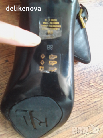 Ralph Lauren Original Size 8B Кожени обувки, снимка 3 - Дамски обувки на ток - 36416652