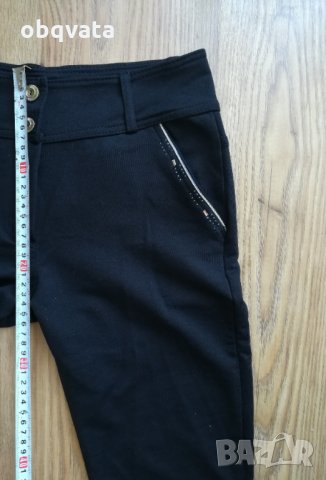 Нов Черен 3/4 панталон, снимка 5 - Панталони - 29509152