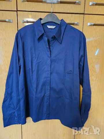 Тъмно синя риза,  XXL