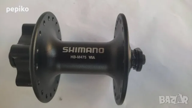 Продавам колела внос от Германия предна главина SHIMANO HB-M 475 VIA за диск