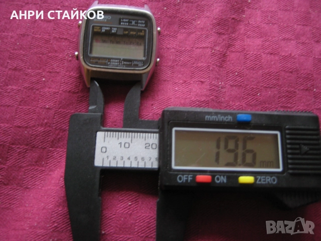 Продавам Рядък винтидж дигитален часовник Seiko A127-5000 , снимка 14 - Антикварни и старинни предмети - 52871832
