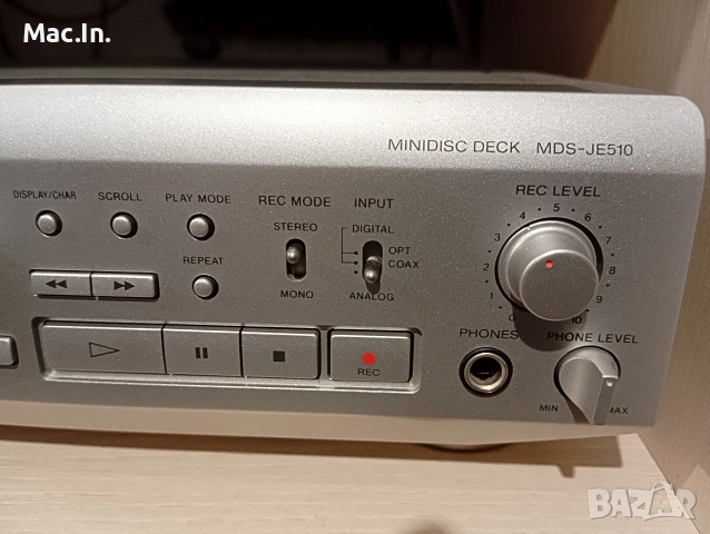 Sony MDS -JE510 Color- Silver, снимка 3 - Аудиосистеми - 53295735