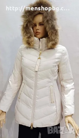Дамско яке код 25 - екрю, снимка 2 - Якета - 56083384