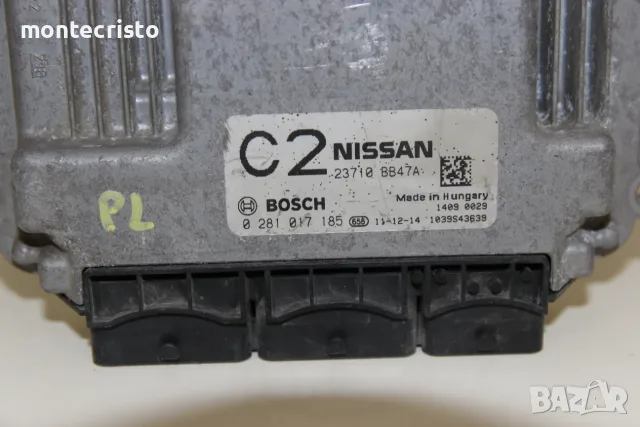23710 BB47A Моторен компютър Nissan Qashqai J10 (2007-2013г) 23710BB47A / 0281017185 / 0 281 017 185, снимка 2 - Части - 56222009