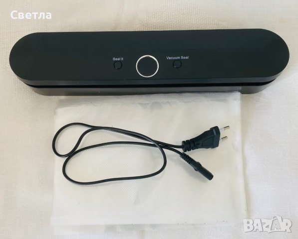 Уред за вакуумиране, Нов, Включваи пликове.