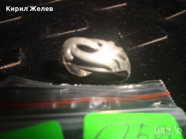 СТАР СРЕБЪРЕН ПРЪСТЕН СРЕБРО 925 ДАМСКИ 6759, снимка 9 - Пръстени - 30285397