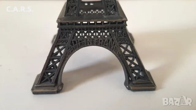 Метален сувенир Айфеловата кула - Made in France, снимка 5 - Антикварни и старинни предмети - 56184046