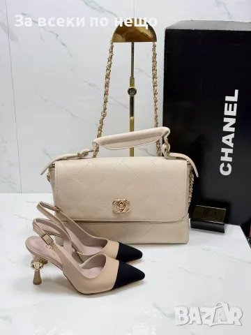 Chanel Дамски Обувки На Ток Шанел - Различни Цветове И Модели Код SB-73, снимка 2 - Дамски обувки на ток - 55726684