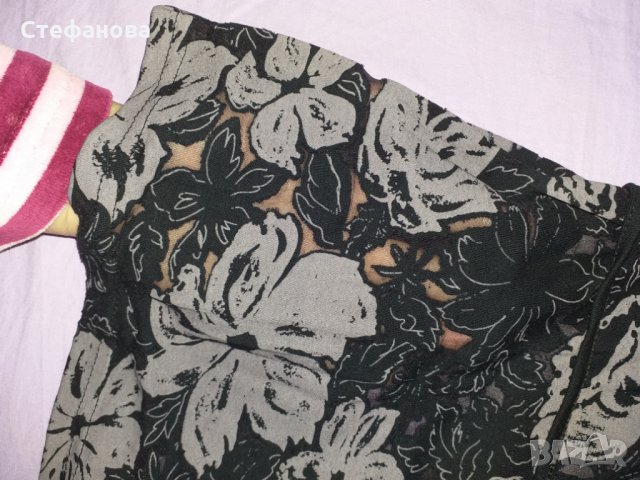 Дамска блуза с тюл С/М, снимка 2 - Блузи с дълъг ръкав и пуловери - 31212020