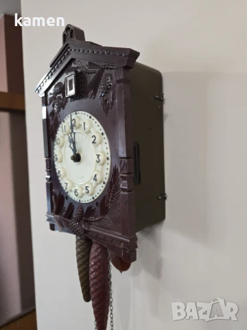 Часовник с кукувица Маяк, снимка 3 - Антикварни и старинни предмети - 51170934