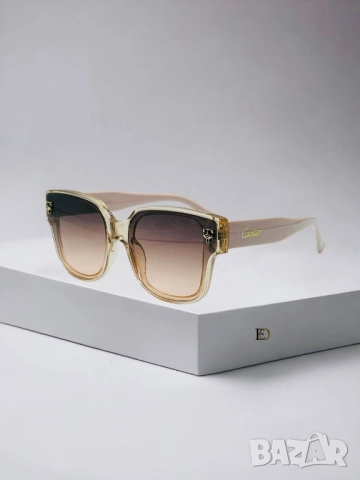 очила с черен обикновен калъф и ув защита louis vuitton hermes cartier lacoste, снимка 5 - Слънчеви и диоптрични очила - 51458505