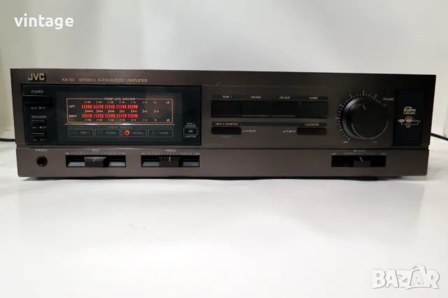JVC AX-33  Stereo Integrated Amplifier, снимка 4 - Ресийвъри, усилватели, смесителни пултове - 48730593