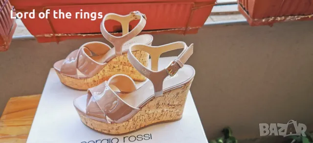 Оригинални маркови дамски боти / ботуши от естествена кожа EMPORIO ARMANI - 37 номер  