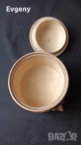 Антична керамична Японска захарница , снимка 7 - Антикварни и старинни предмети - 50229875