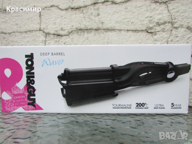 Ретро преса за коса Toni & Guy, снимка 2 - Преси за коса - 51628987