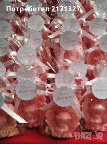 Подаръци за гости на кръщене-сапунчета, снимка 4 - Подаръци за кръщене - 24610418