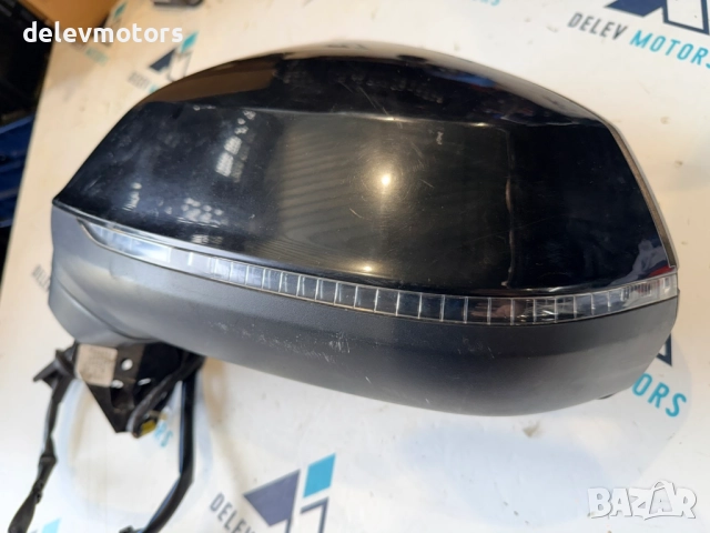 4M1857409 AD ляво огледало с 10 пина от Audi Q7 S-line 3.0 TDI quattro, 272 ph., 2018, 153 000 km., снимка 3 - Части - 52486681