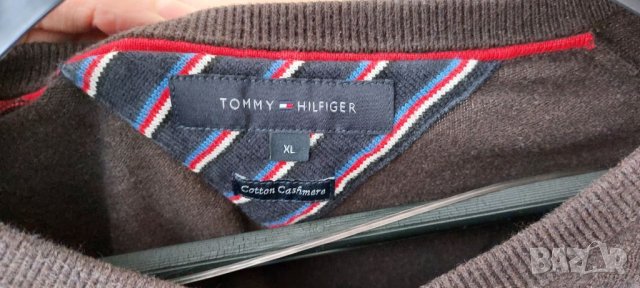 Tommy Hilfiger оригиналen мъжки пуловер от вълна, снимка 8 - Пуловери - 40608464