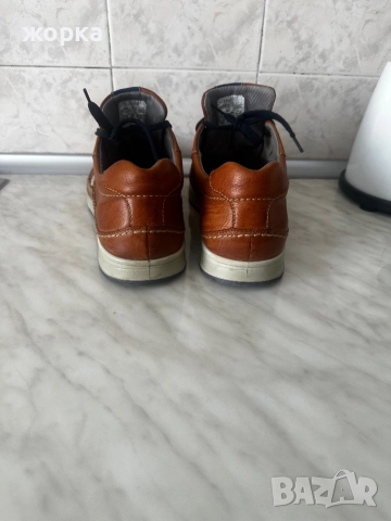 Мъжки спортни обувки bugatti Естествена кожа, снимка 3 - Спортни обувки - 51639526