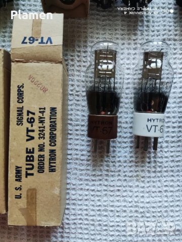 Входни, драйверни, пред усилвателни радиолампи, снимка 7 - Други - 51108257