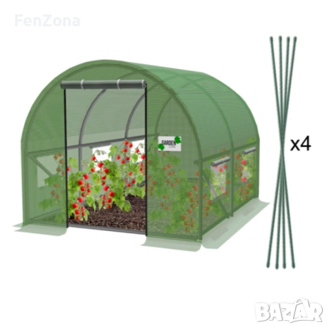 Компактна оранжерия – лесен монтаж и стабилна рамка, снимка 3 - Оранжерии - 54051556