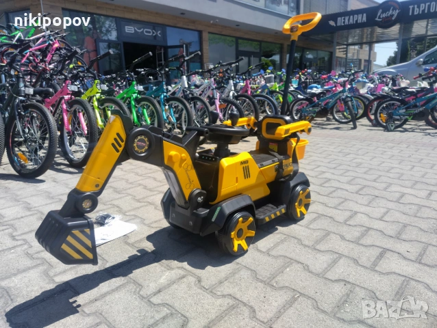 US Акумулаторен детски багер BUMBLEBEE