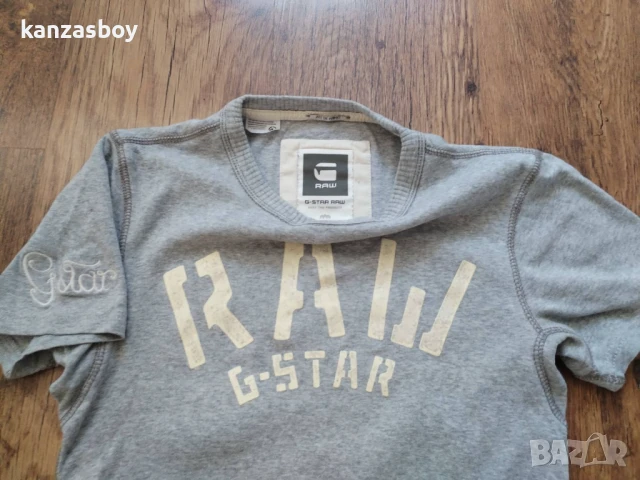 G-STAR key r t - страхотна мъжка тениска S, снимка 2 - Тениски - 51340048