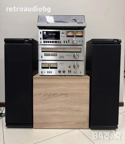 🔈Винтидж аудио сет - система TECHNICS - Усилвател, тунер, дек, грамофон и колони🔈, снимка 2 - Аудиосистеми - 55801631