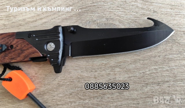 Сгъваем нож магнезиева запалка, снимка 11 - Ножове - 53035845