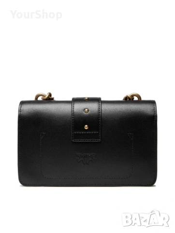 PINKO Love One Mini – оригинална кожена чанта | НОВА , снимка 5 - Чанти - 54061434