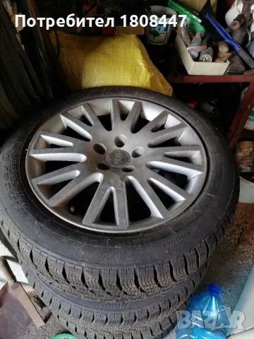 Джанти със зимни гуми от ауди а4 225/50 17"  4 бр