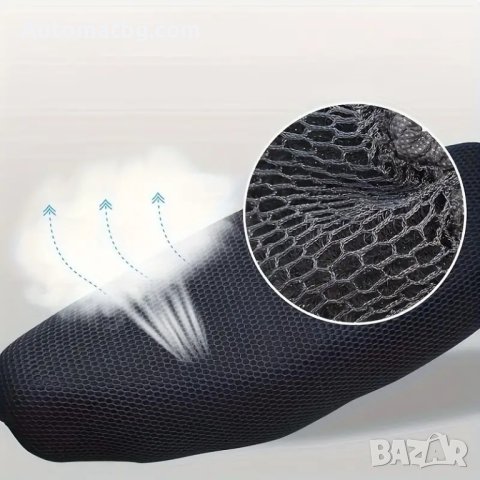 Калъф за мото седалка Automat, Противоплъзгаща, Мрежеста тъкан, снимка 5 - Аксесоари и консумативи - 44478147