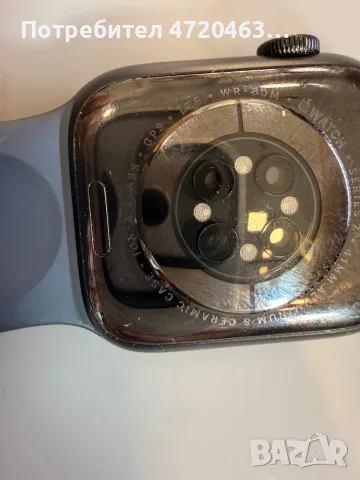 Apple Watch 7 Gps+Cellular заключен, снимка 4 - Смарт часовници - 55793205