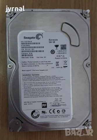 Твърди дискове Seagate 160 и 500 GB, снимка 4 - Твърди дискове - 43437925