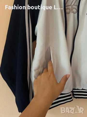 Adidas оригинален бял суитшърт с джобове М размер ❤️, снимка 7 - Суичъри - 52682309