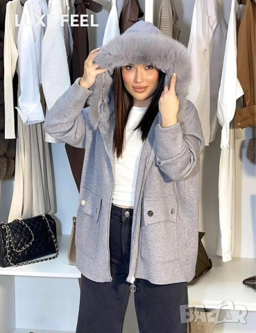 Дамски  Жилетки с Еко Пух ⚜️, снимка 2 - Жилетки - 52950864