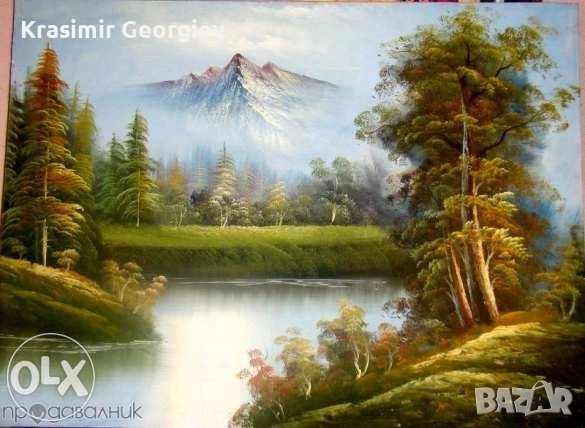 -20 % Картини репродукции на световно известни художници с маслени бои върху платно, снимка 14 - Картини - 47916144