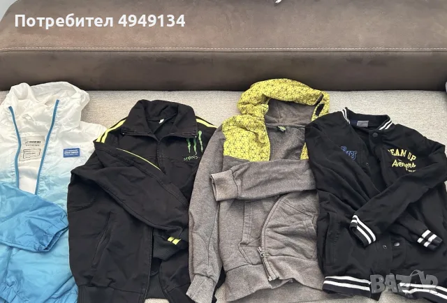 детски горнища, суичъри и яке (8-11 г. / 128-146 см)
