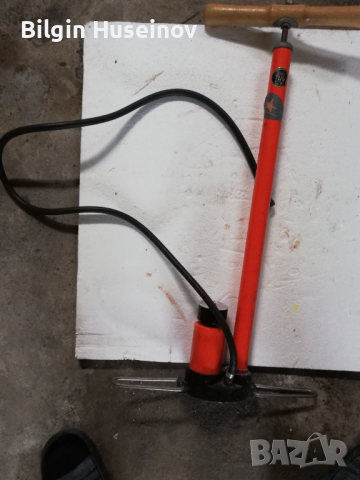 Метална ръчна понпа немска , снимка 2 - Аксесоари и консумативи - 36544940