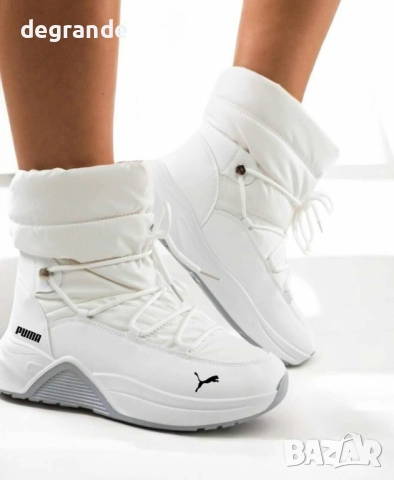 Дамски апрески с дебела топла вата