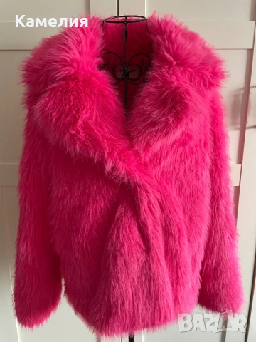 Зимно пухкаво яке oversized, снимка 2 - Якета - 53257288