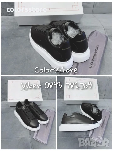 Черни кецове Alexander McQueen/BR149x