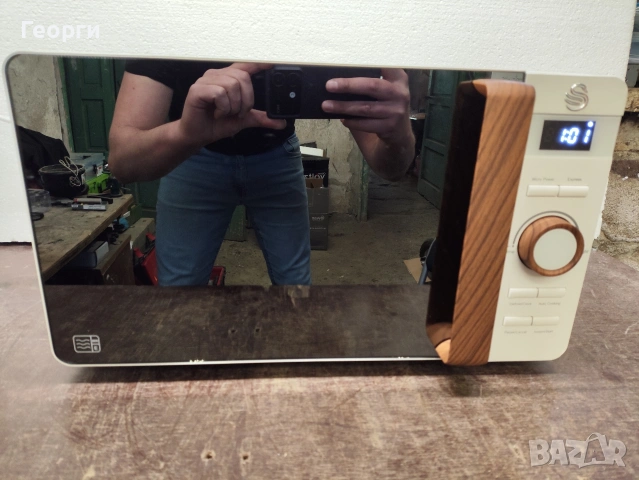 Микровълнова печка SWAN, снимка 4 - Микровълнови - 54343082