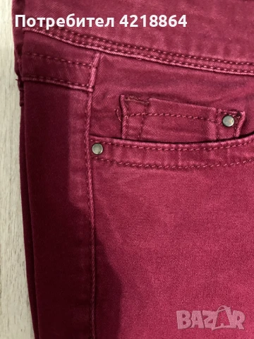 Дънки M&S Indigo - Бордо, снимка 2 - Дънки - 51141000