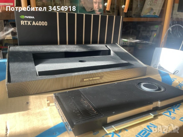 Видеокарта Nvidia Quadro RTX A4000, снимка 2 - Видеокарти - 54306035